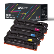 Compatibele vervanging voor Multipack (4) Toners CMYK (Cyaan/Magenta/Geel/Zwart) Compatibel met Canon i, LBP HP LaserJet Pro - Vervangt 131A (CF211A) / CRG-731 (6271B002)